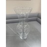 Clear Tulip Shape Tall Vase Clear Tulip Shape Tall Vase