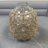 Rope & Glass Vase Rope & Glass Vase