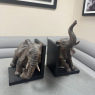 XL Set of 2 Bookends - Elephants XL Set of 2 Bookends - Elephants