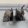 XL Set of 2 Bookends - Elephants XL Set of 2 Bookends - Elephants