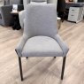 Set of 6 - Calabria Grey Fabric Chairs Set of 6 - Calabria Grey Fabric Chairs