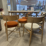 G Plan - Set of 6 Flora Chairs - Orange & Natural G Plan - Set of 6 Flora Chairs - Orange & Natural