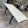 Trinity - White Ceramic Extending Dining Table Trinity - White Ceramic Extending Dining Table