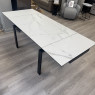 Trinity - White Ceramic Extending Dining Table Trinity - White Ceramic Extending Dining Table