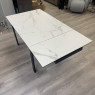 Trinity - White Ceramic Extending Dining Table Trinity - White Ceramic Extending Dining Table