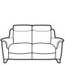 Parker Knoll - Manhattan 25 - 2 Seater Sofa Static & Heat Parker Knoll - Manhattan 25 - 2 Seater Sofa Static & Heat
