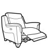 Parker Knoll - Manhattan 25 - Armchair Power Recliner & Heat Parker Knoll - Manhattan 25 - Armchair Power Recliner & Heat