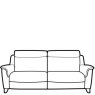 Parker Knoll - Manhattan 25 - Large 2 Seater Sofa Static Parker Knoll - Manhattan 25 - Large 2 Seater Sofa Static