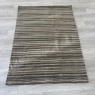 100% Wool - Natural & Mocha Stripe Rug 100% Wool - Natural & Mocha Stripe Rug