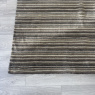 100% Wool - Natural & Mocha Stripe Rug 100% Wool - Natural & Mocha Stripe Rug