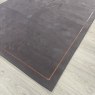 Louis De Poortere - Carved Grey with Leather Luxury Rug Louis De Poortere - Carved Grey with Leather Luxury Rug