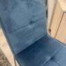 Soren - Blue Velvet Chair Soren - Blue Velvet Chair