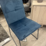 Soren - Blue Velvet Chair Soren - Blue Velvet Chair
