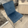 Soren - Blue Velvet Chair Soren - Blue Velvet Chair