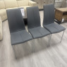 Alibi - Set of 3 Grey Dining Chairs Alibi - Set of 3 Grey Dining Chairs