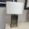 Textured Glass Table Lamp Textured Glass Table Lamp