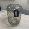 Smoked Glass - Large Quadrant Vase Smoked Glass - Large Quadrant Vase