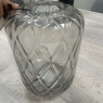 Smoked Glass - Large Quadrant Vase Smoked Glass - Large Quadrant Vase
