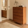 Ercol - Salina 8 Drawer Tall Chest Ercol - Salina 8 Drawer Tall Chest