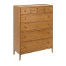 Ercol - Salina 8 Drawer Tall Chest Ercol - Salina 8 Drawer Tall Chest