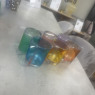 Rainbow Tumblers - Set of 6 Coloured Glasses Rainbow Tumblers - Set of 6 Coloured Glasses