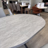 Milano Round Extending Table - Light Grey Milano Round Extending Table - Light Grey