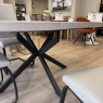 Milano Round Extending Table - Light Grey Milano Round Extending Table - Light Grey