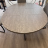 Milano Round Extending Table - Light Grey Milano Round Extending Table - Light Grey