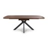 Smart® - Curved Extending Table - Smoked Oak Smart® - Curved Extending Table - Smoked Oak