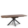 Smart® - Curved Extending Table - Smoked Oak Smart® - Curved Extending Table - Smoked Oak