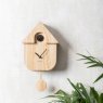 Wall Clock Modern Cuckoo - Light Wood Print Wall Clock Modern Cuckoo - Light Wood Print