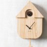 Wall Clock Modern Cuckoo - Light Wood Print Wall Clock Modern Cuckoo - Light Wood Print