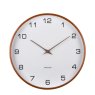 Wall Clock Acento - Wood White Wall Clock Acento - Wood White