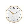 Wall Clock Brisk Dome - Ochre Yellow Wall Clock Brisk Dome - Ochre Yellow