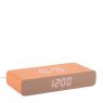 Alarm Clock Retro Flat Led - Bright Orange Alarm Clock Retro Flat Led - Bright Orange