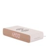 Alarm Clock Retro Flat Led - White Alarm Clock Retro Flat Led - White