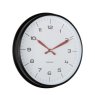 Wall Clock Modern Factory - Jungle Black with Bright Red Wall Clock Modern Factory - Jungle Black with Bright Red