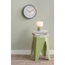 Wall Clock Modern Factory - Jungle Green with Ochre Yellow Wall Clock Modern Factory - Jungle Green with Ochre Yellow