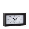 Alarm Clock Lujo Rectangle - Black Alarm Clock Lujo Rectangle - Black