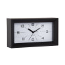Alarm Clock Lujo Rectangle - Black Alarm Clock Lujo Rectangle - Black