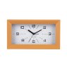 Alarm Clock Lujo Rectangle - Ochre Yellow Alarm Clock Lujo Rectangle - Ochre Yellow
