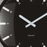 Wall Clock Realista Dome - Black Wall Clock Realista Dome - Black