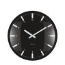 Wall Clock Realista Dome - Black Wall Clock Realista Dome - Black
