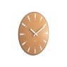 Wall Clock Realista Dome - Ochre Yellow Wall Clock Realista Dome - Ochre Yellow
