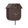 Wall Clock Modern Cuckoo Oro - Earth Brown Wall Clock Modern Cuckoo Oro - Earth Brown