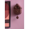 Wall Clock Modern Cuckoo Oro - Earth Brown Wall Clock Modern Cuckoo Oro - Earth Brown
