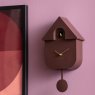 Wall Clock Modern Cuckoo Oro - Earth Brown Wall Clock Modern Cuckoo Oro - Earth Brown