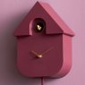 Wall Clock Modern Cuckoo Oro - Dark Mauve Wall Clock Modern Cuckoo Oro - Dark Mauve