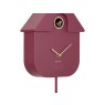 Wall Clock Modern Cuckoo Oro - Dark Mauve Wall Clock Modern Cuckoo Oro - Dark Mauve