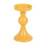 Candle Holder Funky - Small Bright Yellow Candle Holder Funky - Small Bright Yellow
